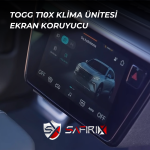 TOGG T10X Safirix Klima Kontrol Ünitesi Ekran Koruyucu